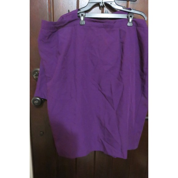 MAGGIE McNAUGHTON 2 PIECE PURPLE LADIES SUIT SIZE 28W - Picture 2 of 4
